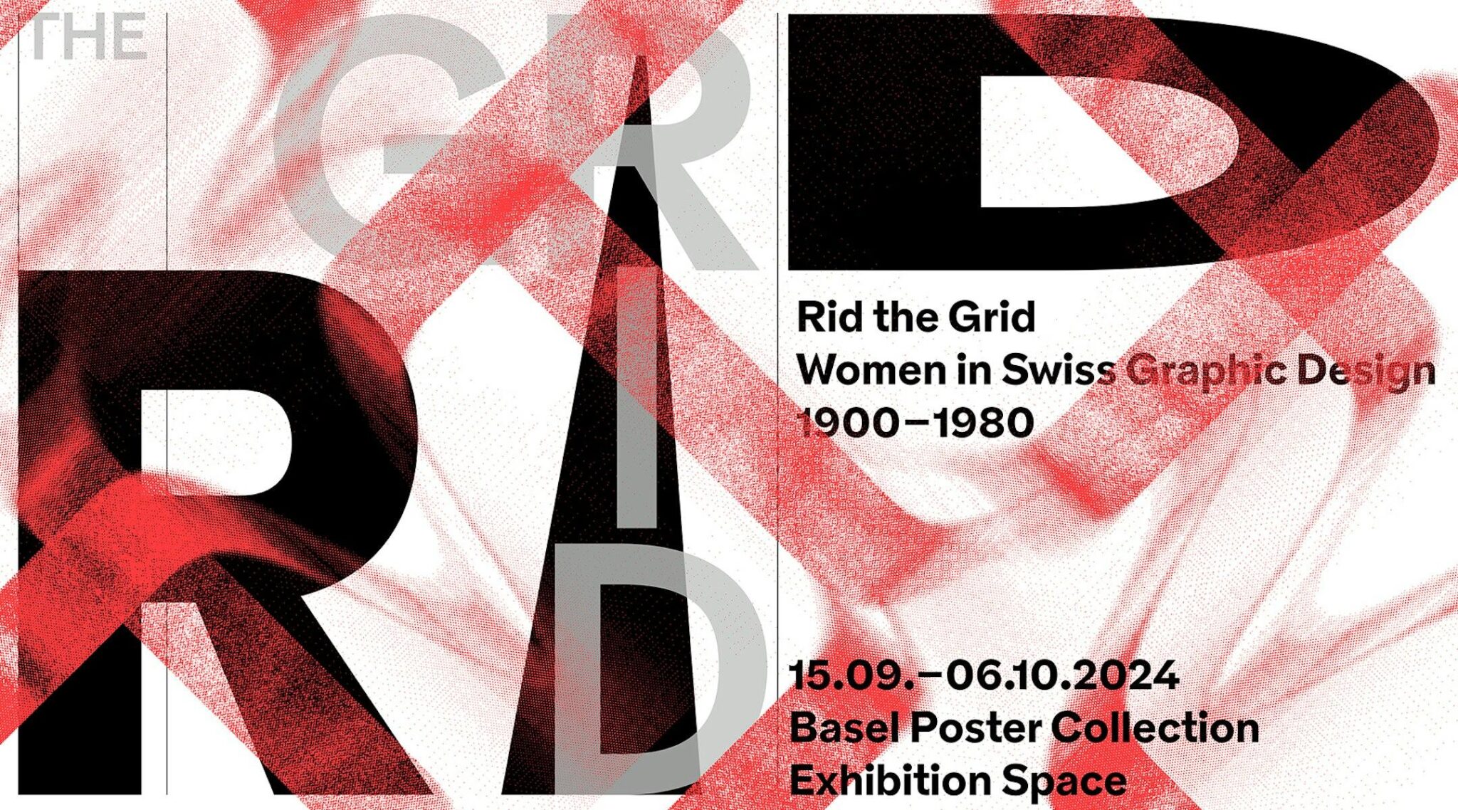 Rid the Grid &ndash; Frauen im Schweizer Grafikdesign, 1900-1980 - nelly rudin Ausstellungeinladung