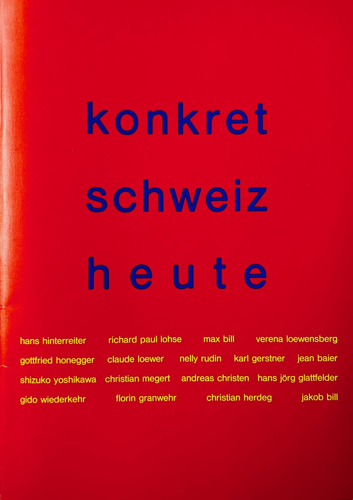 konkret schweiz heute - nelly rudin 