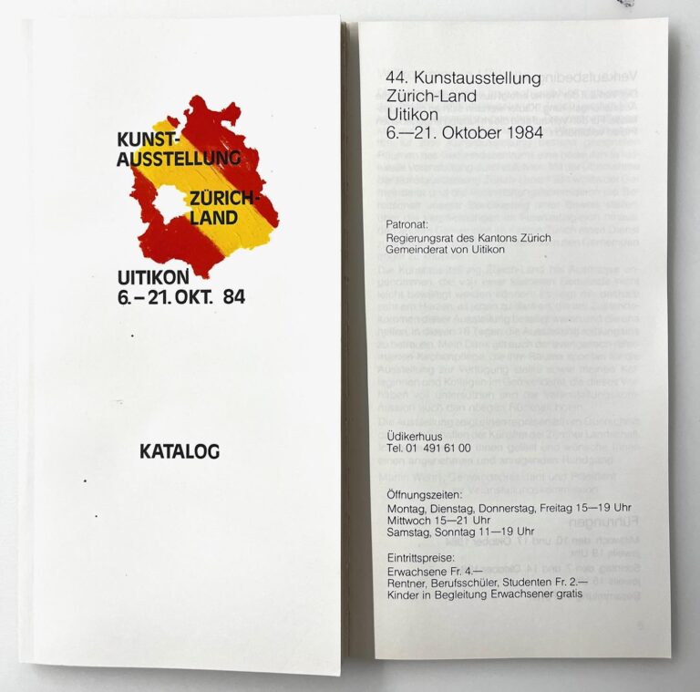 44. Kunstausstellung Zürich-Land - nelly rudin 