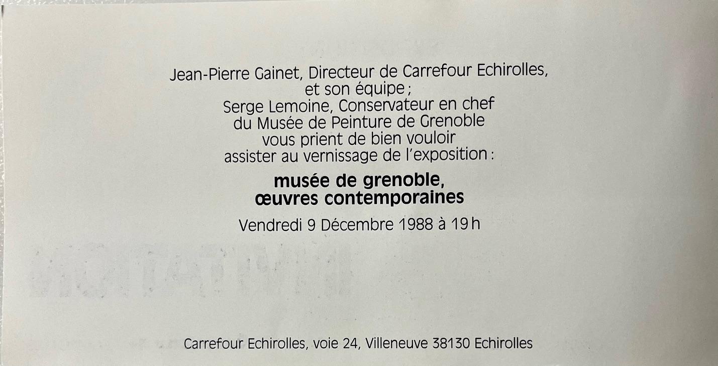 mus&eacute;e de grenoble, oeuvres contemporaines - nelly rudin 