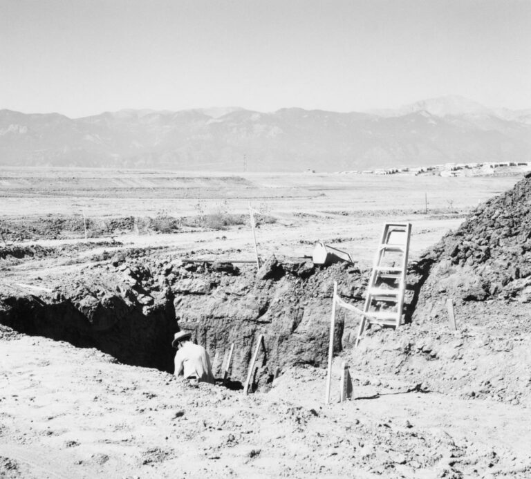 Basement for a tract house. Colorado Springs, Colorado - Robert Adams 