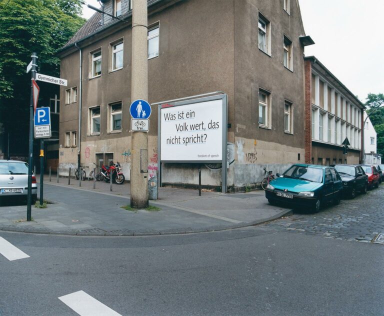 Was ist ein Volk wert #2005, L.B. System Köln, Deutschland - Max Regenberg 