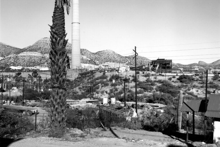 Copper mine, Hayden, Pinal County, Arizona - Lothar Baumgarten 