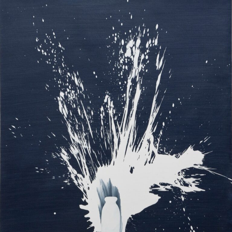 Milk Bottles and Clouds - Joe Goode 