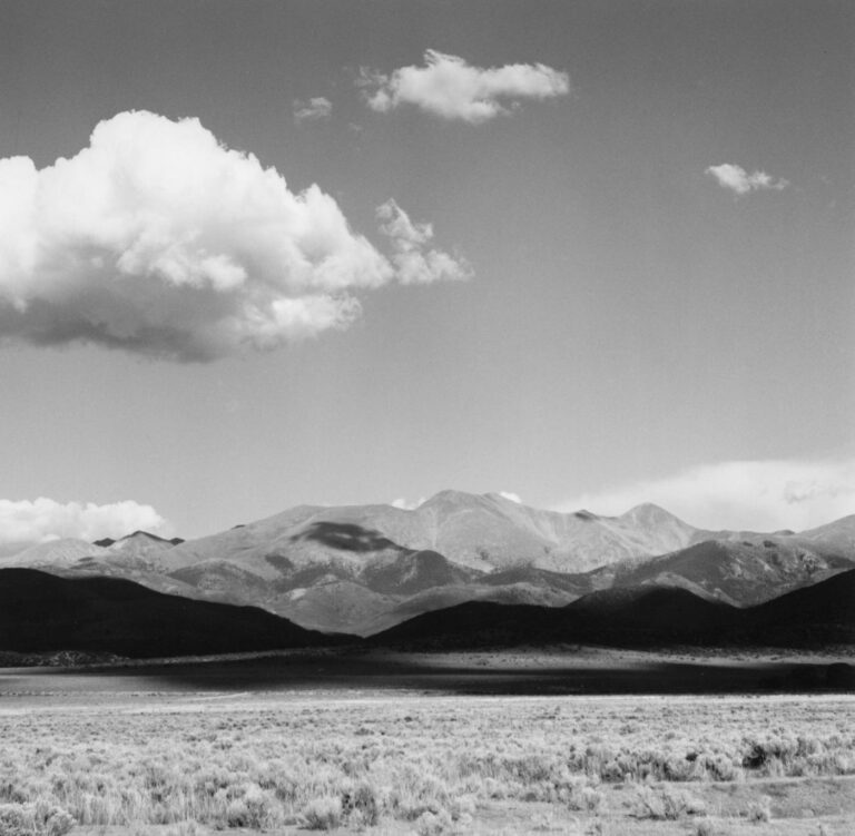 The Culebra Mountains near La Valley, Colorado - Robert Adams 