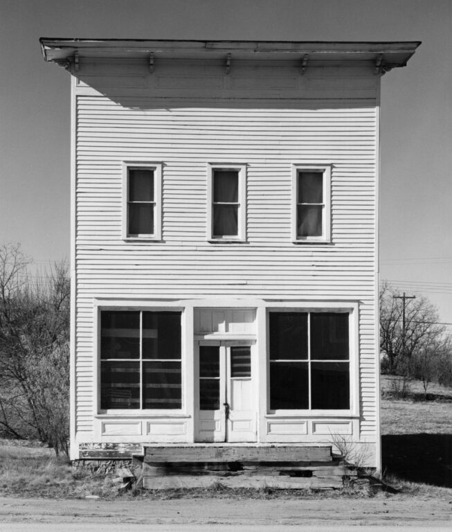 A Store in Elizabeth, Colorado, 1965 From White Churches of the Plains - Robert Adams 