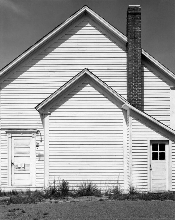 The Back of a Lutheran Church, Stoneham, Colorado - Robert Adams 