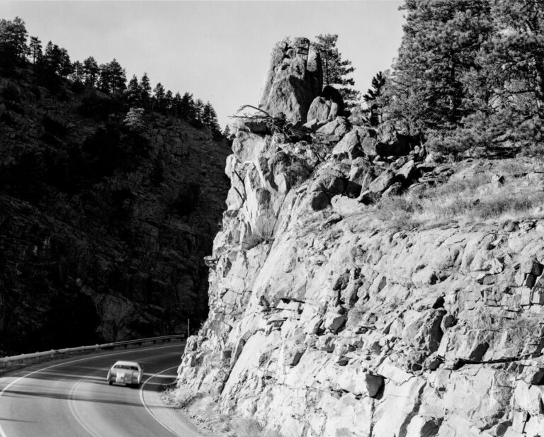 Federal Highway 36. North St. Vrain Canyon, Larimer County, Colorado - Robert Adams 