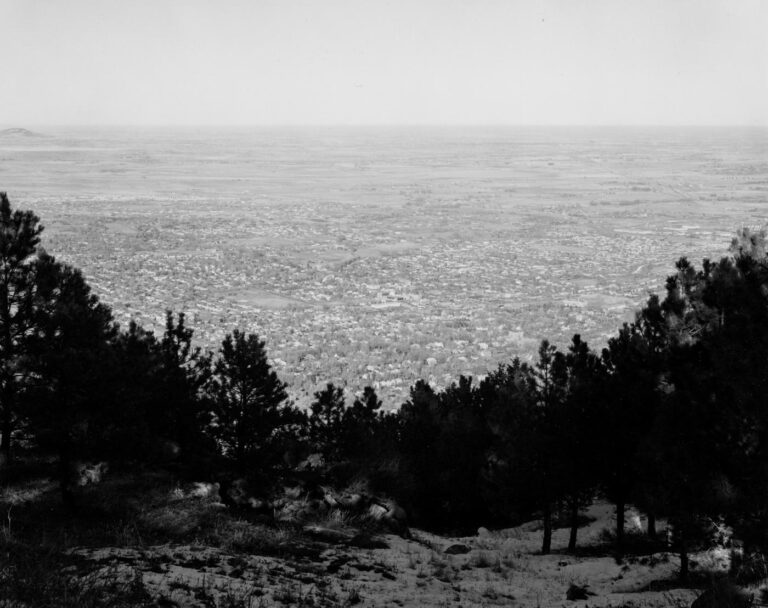 East from Flagstaff Mountain. Boulder County, Colorado - Robert Adams 