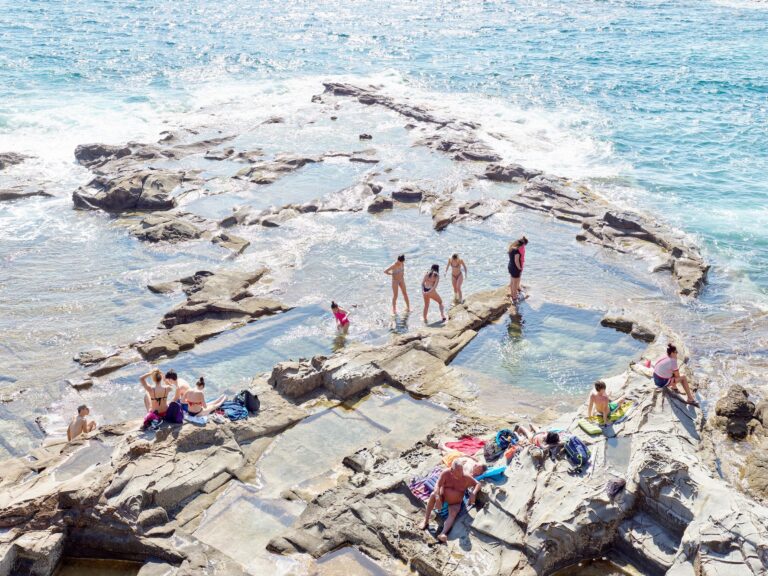 Livorno Le Vaschette Facing South - Massimo Vitali 