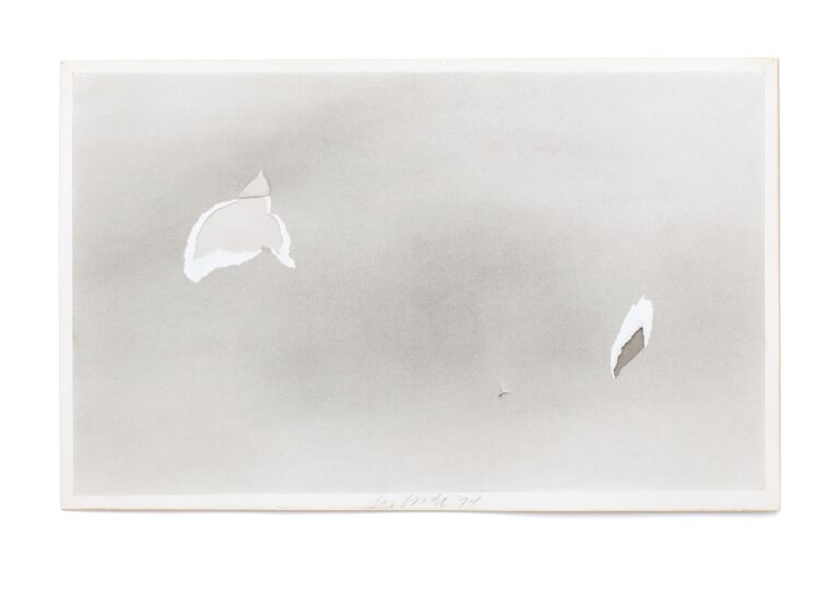 Untitled (Torn Cloud drawing 01x) - Joe Goode 