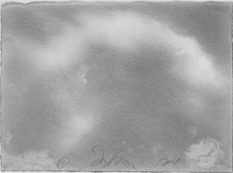 Study for Oil and Water Painting, #11 - Joe Goode 