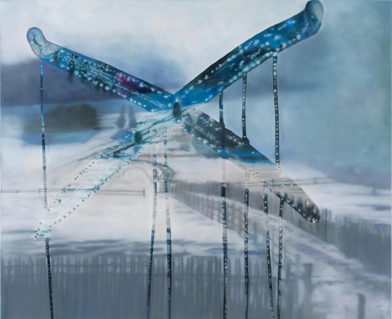 Ohne Titel (9/BlauesLand) - Karin Kneffel 