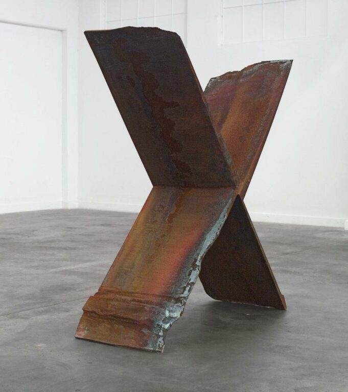 Vier Feuerzeichen ‚X‘ - Alf Lechner 
