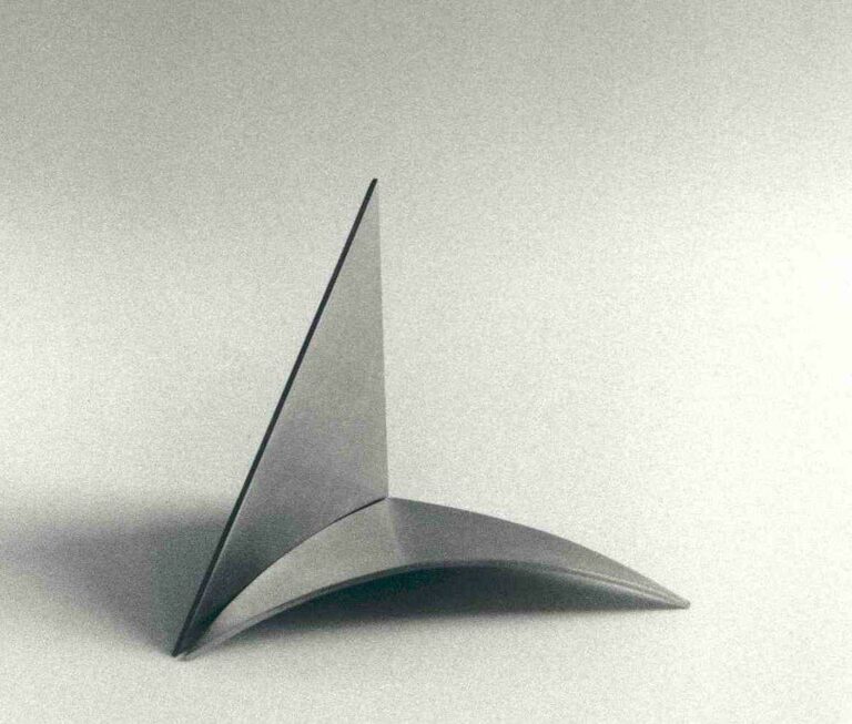 Gebogenes Blatt Nr. 3 - Alf Lechner 
