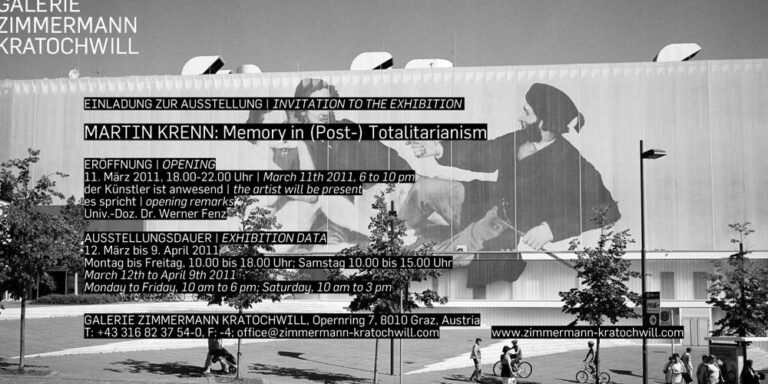 Memory in (Post-) Totalitarianism | MARTIN KRENN 