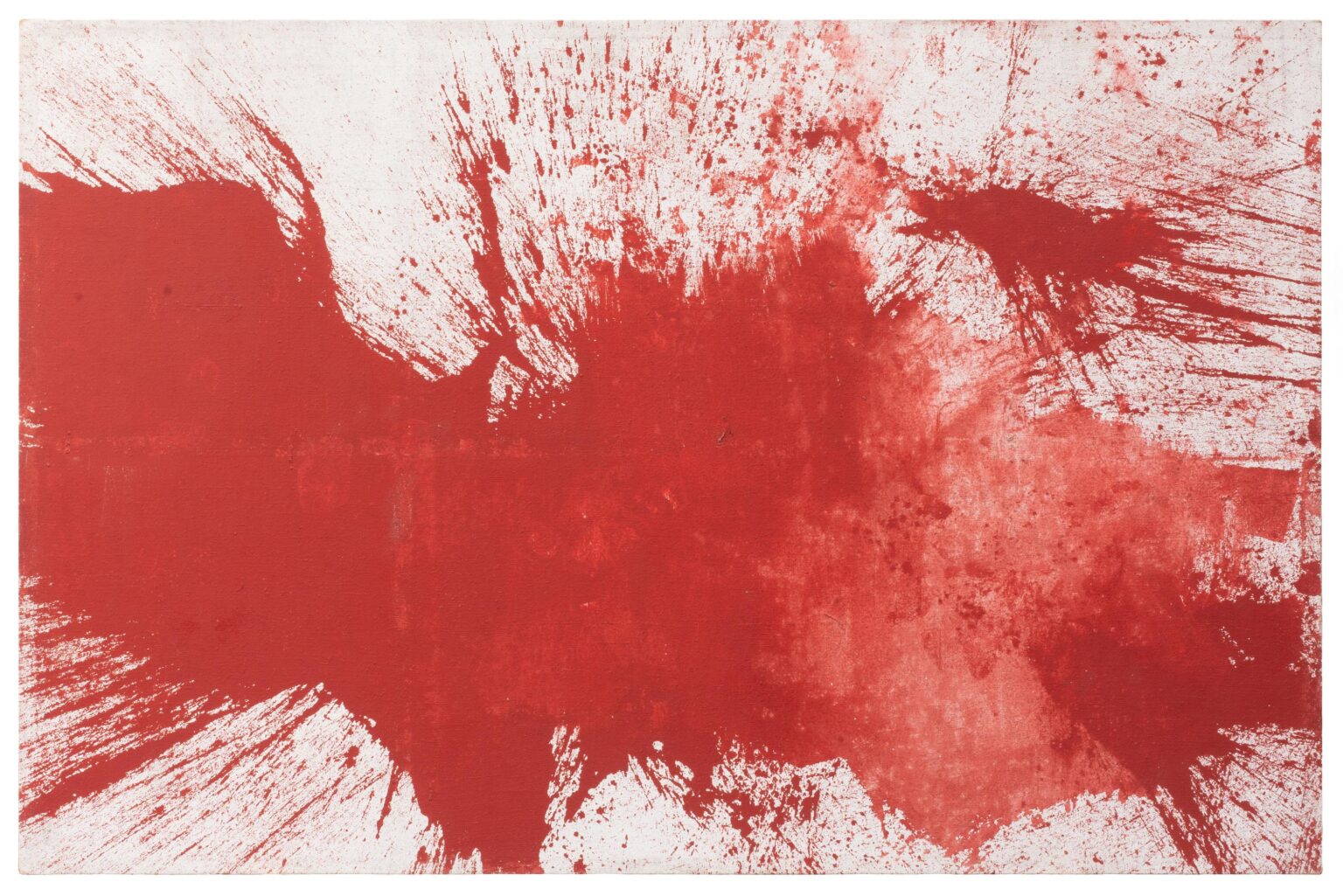 Schüttbild - HERMANN NITSCH 