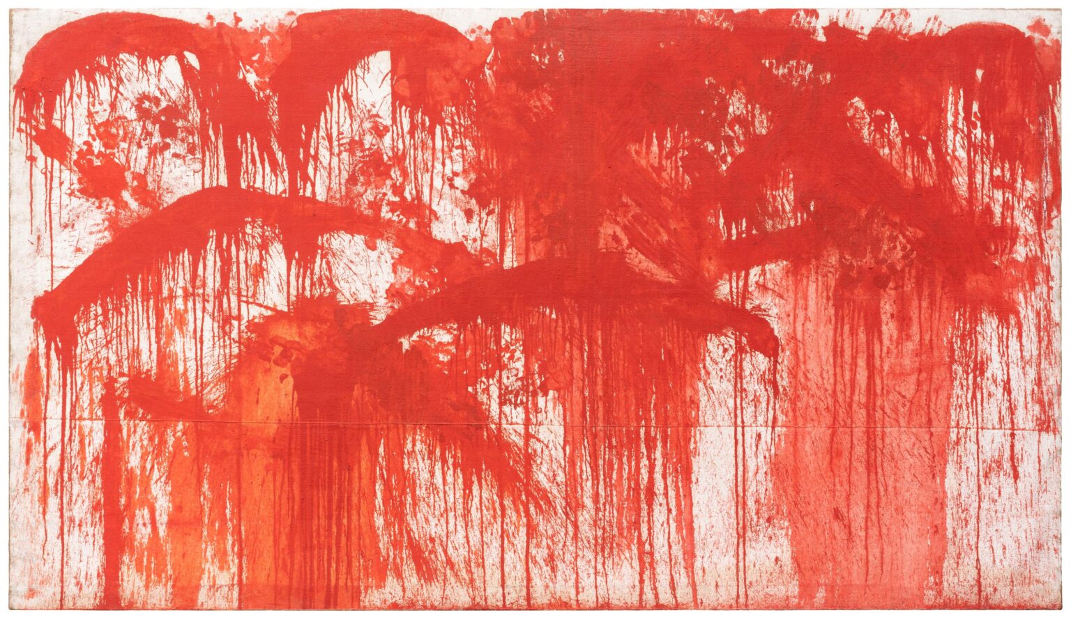 Schüttbild - HERMANN NITSCH 