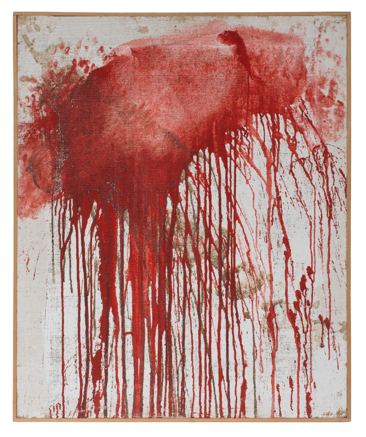 Schüttbild - HERMANN NITSCH 