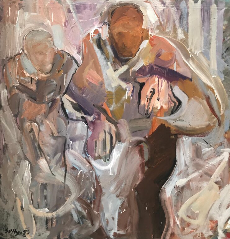 ohne Titel (Jäger und Sammler) - Herbert Soltys 