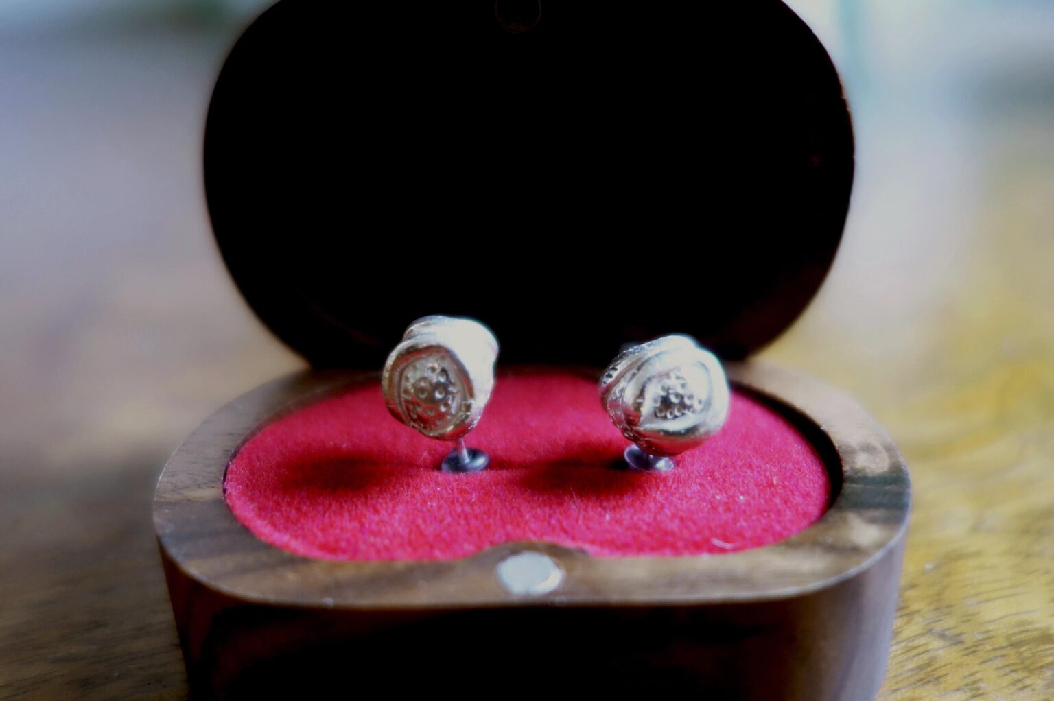 Silberpollen Ohrstecker (Passionsblume) - PETER MOOSGAARD 