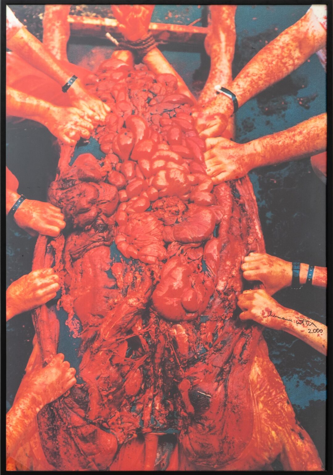 ohne Titel - HERMANN NITSCH 