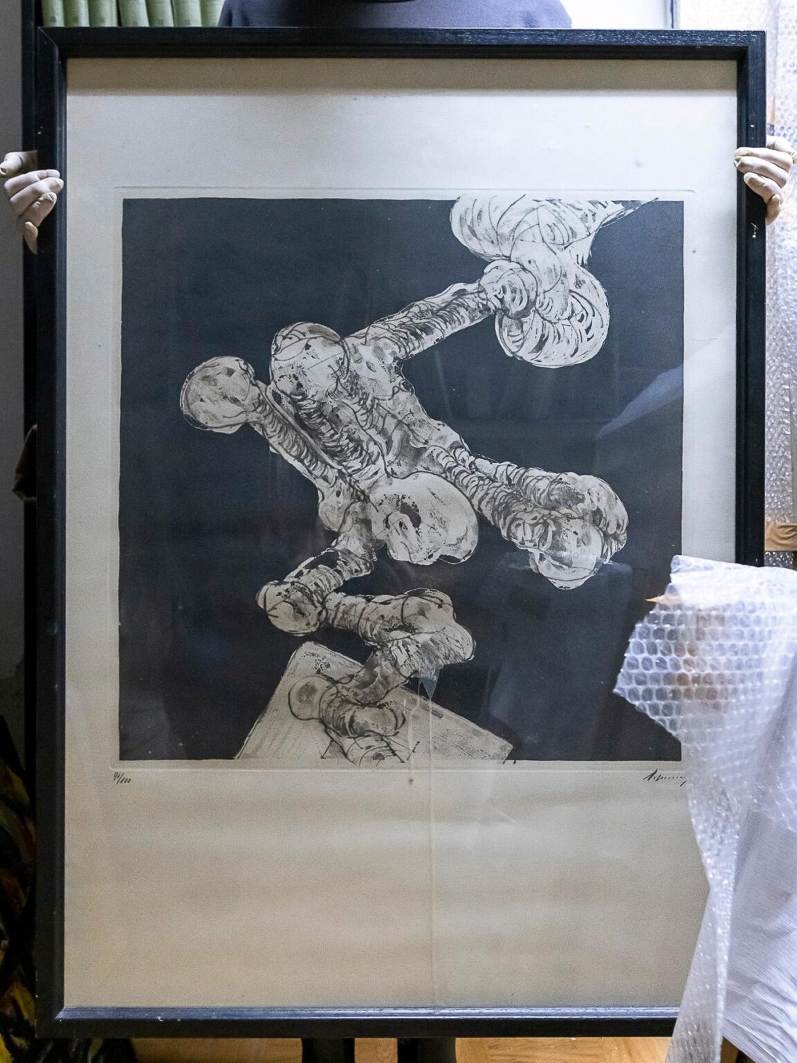 Figuren im Raum XII - Rudolf Hoflehner 
