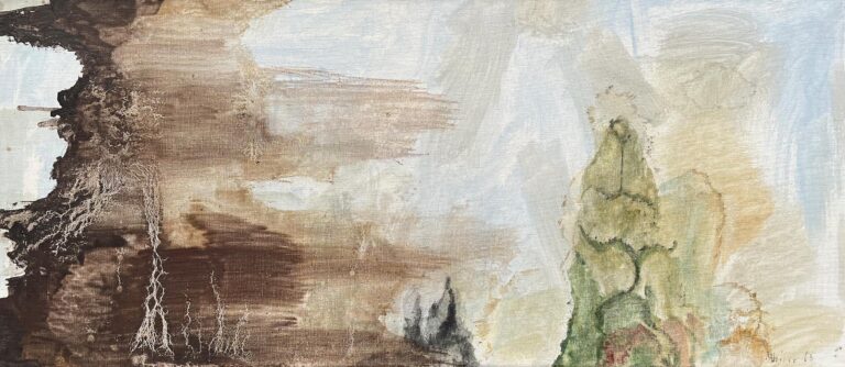 Wie eine Landschaft, wie abgebrannt - MAX WEILER 