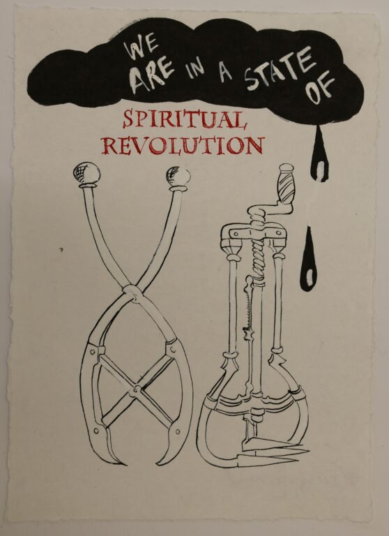 we are in a state of spiritual revolution - ZENITA KOMAD 