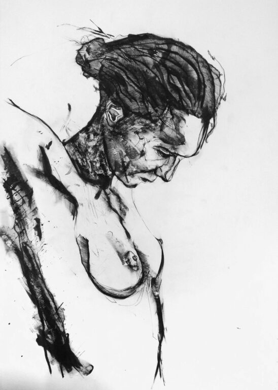 Untitled Female Portrait - CHRISTIAN BAZANT-HEGEMARK 