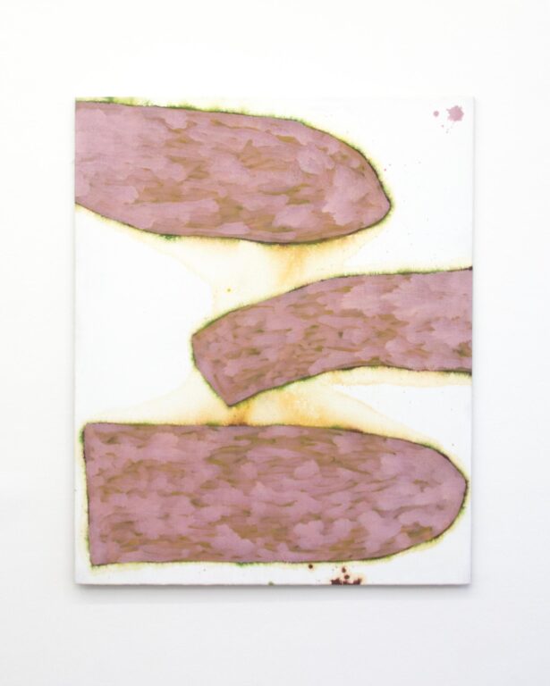 untitled (violet areas) - STEFAN GLETTLER 