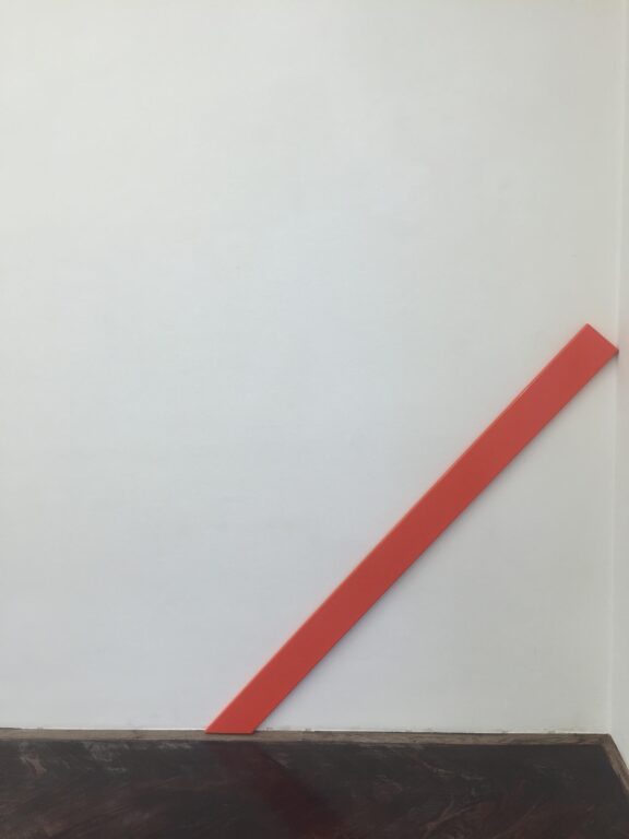 untitled (orange bar) - CLEMENS HOLLERER 