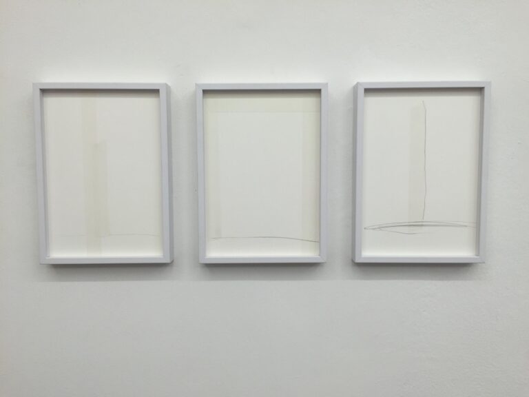 untitled (white tape) - CLEMENS HOLLERER 