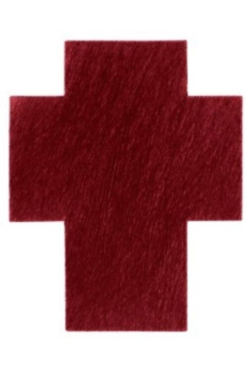 Kreuz Rot Dunkel - ARNULF RAINER 