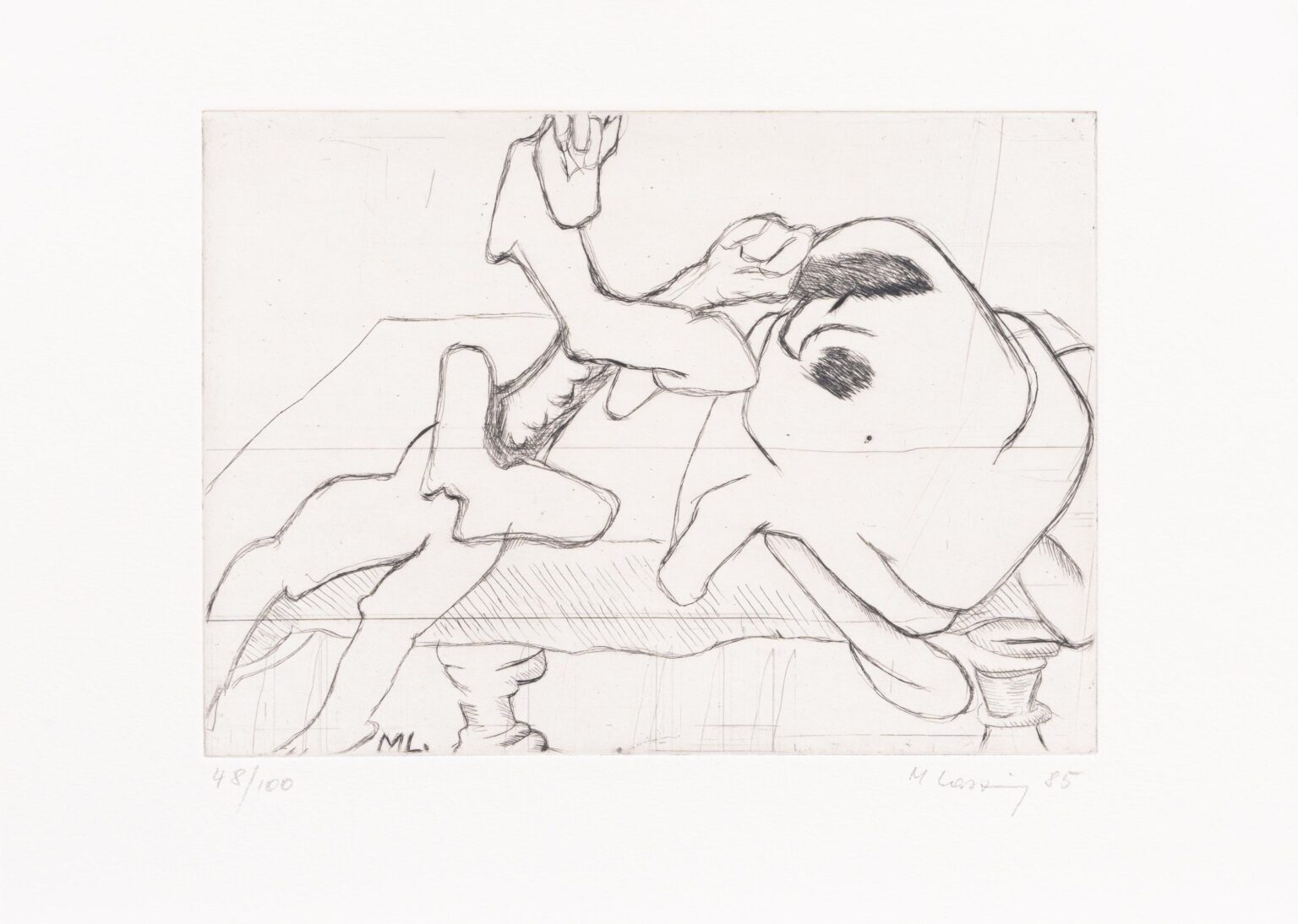ohne Titel - MARIA LASSNIG 