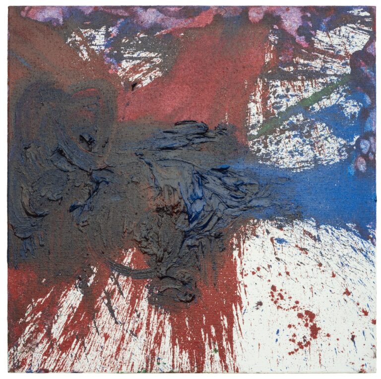 Schüttbild (80. Malaktion Prinzendorf) - HERMANN NITSCH 
