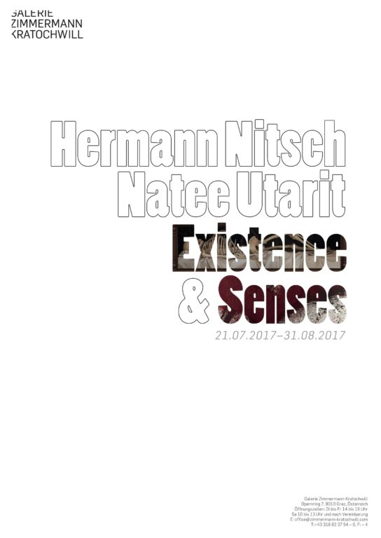 Existence & Senses - HERMANN NITSCH, NATEE UTARIT 