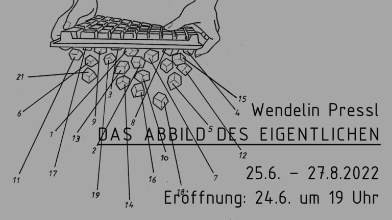 WENDELIN PRESSL | Das Abbild des Eigentlichen - WENDELIN PRESSL 