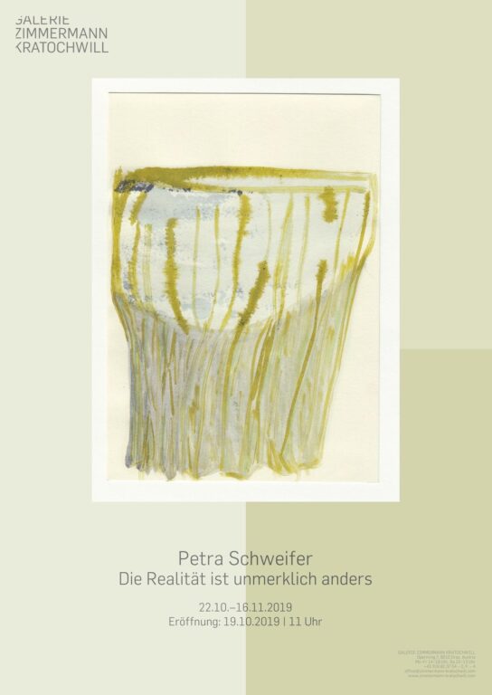 Die Realität ist unmerklich anders - PETRA SCHWEIFER 
