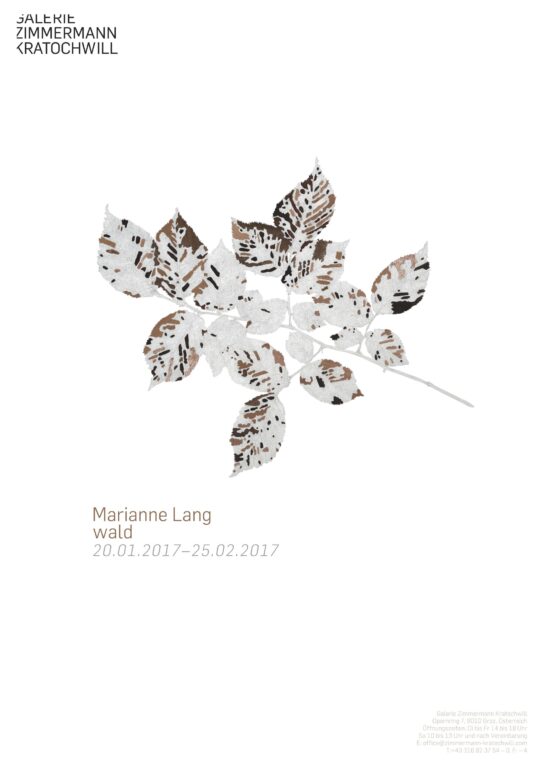 wald - MARIANNE LANG 