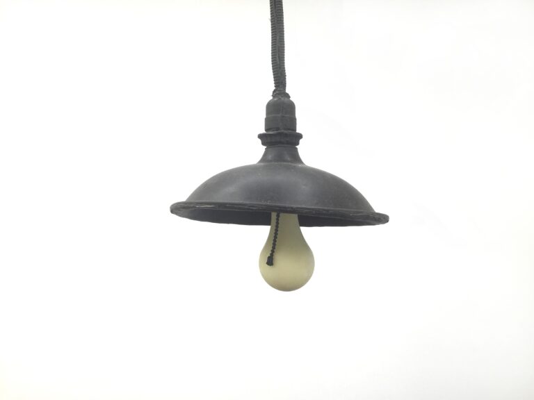 Hanging Light Bulb - JEANNE SILVERTHORNE 