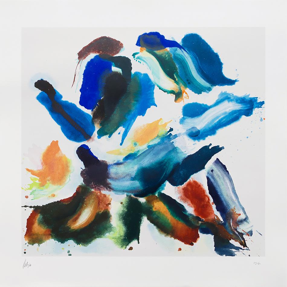 Blaue M&uuml;tze - WOLFGANG HOLLEGHA 