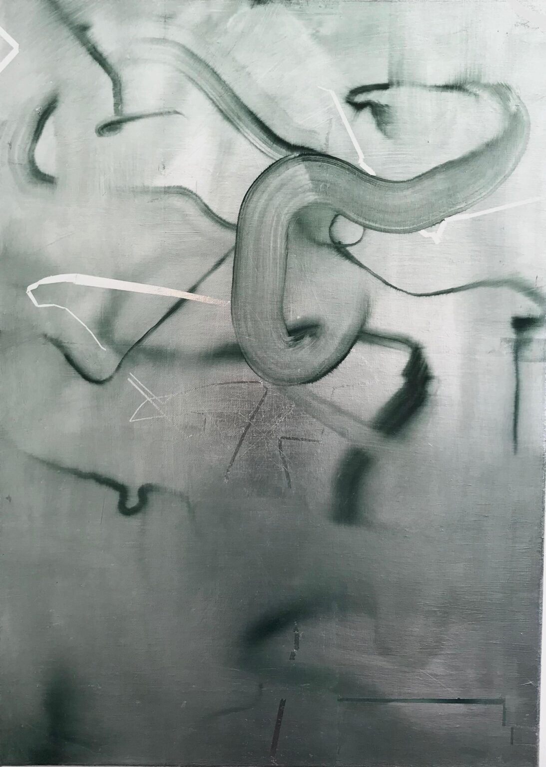 ohne Titel (cracked) - KLAUS WANKER 
