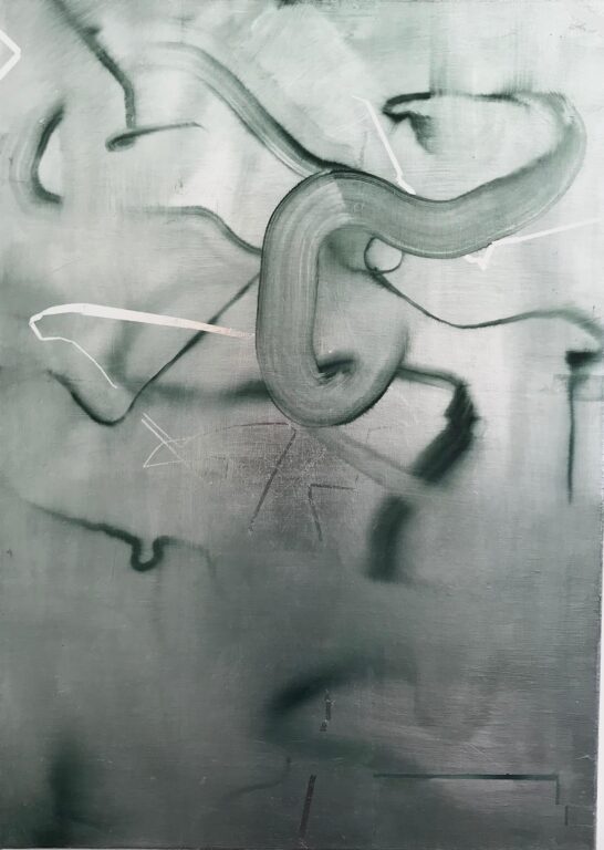 ohne Titel (cracked) - KLAUS WANKER 