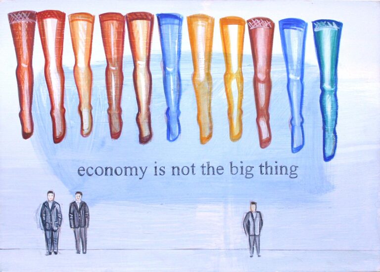 ohne Titel (economy is not a big thing) - JOHANNA KANDL 