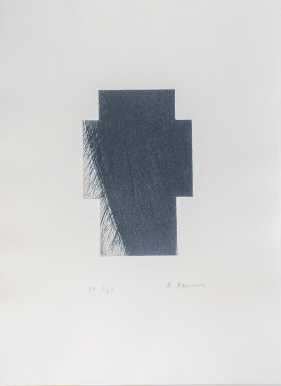 Schieferkreuz - ARNULF RAINER 