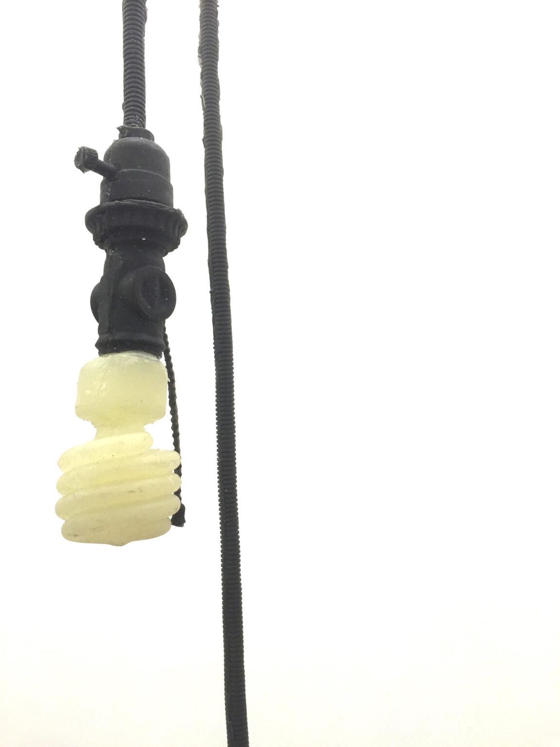 Light Bulb with Pull Chain - JEANNE SILVERTHORNE 