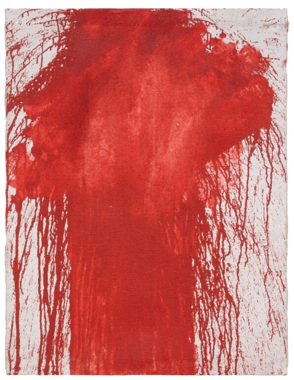 Schüttbild - HERMANN NITSCH 