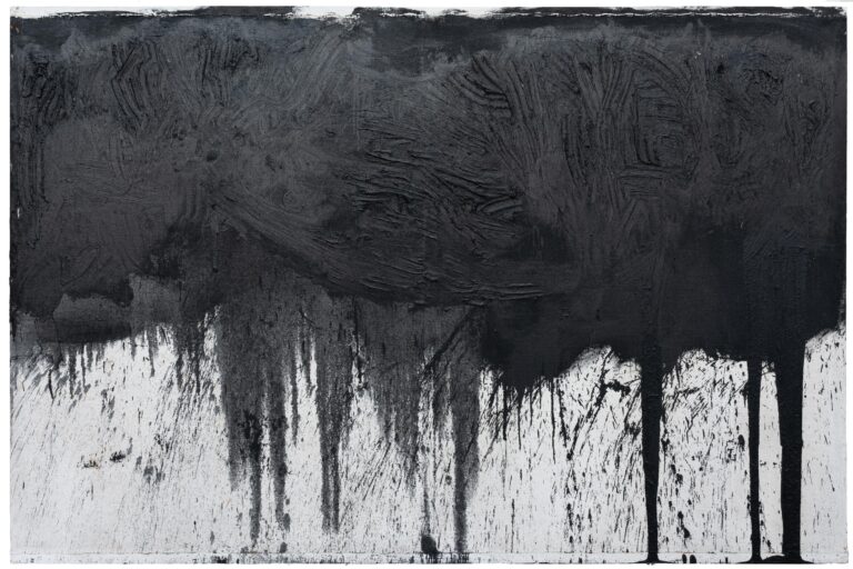 Schüttbild - HERMANN NITSCH 