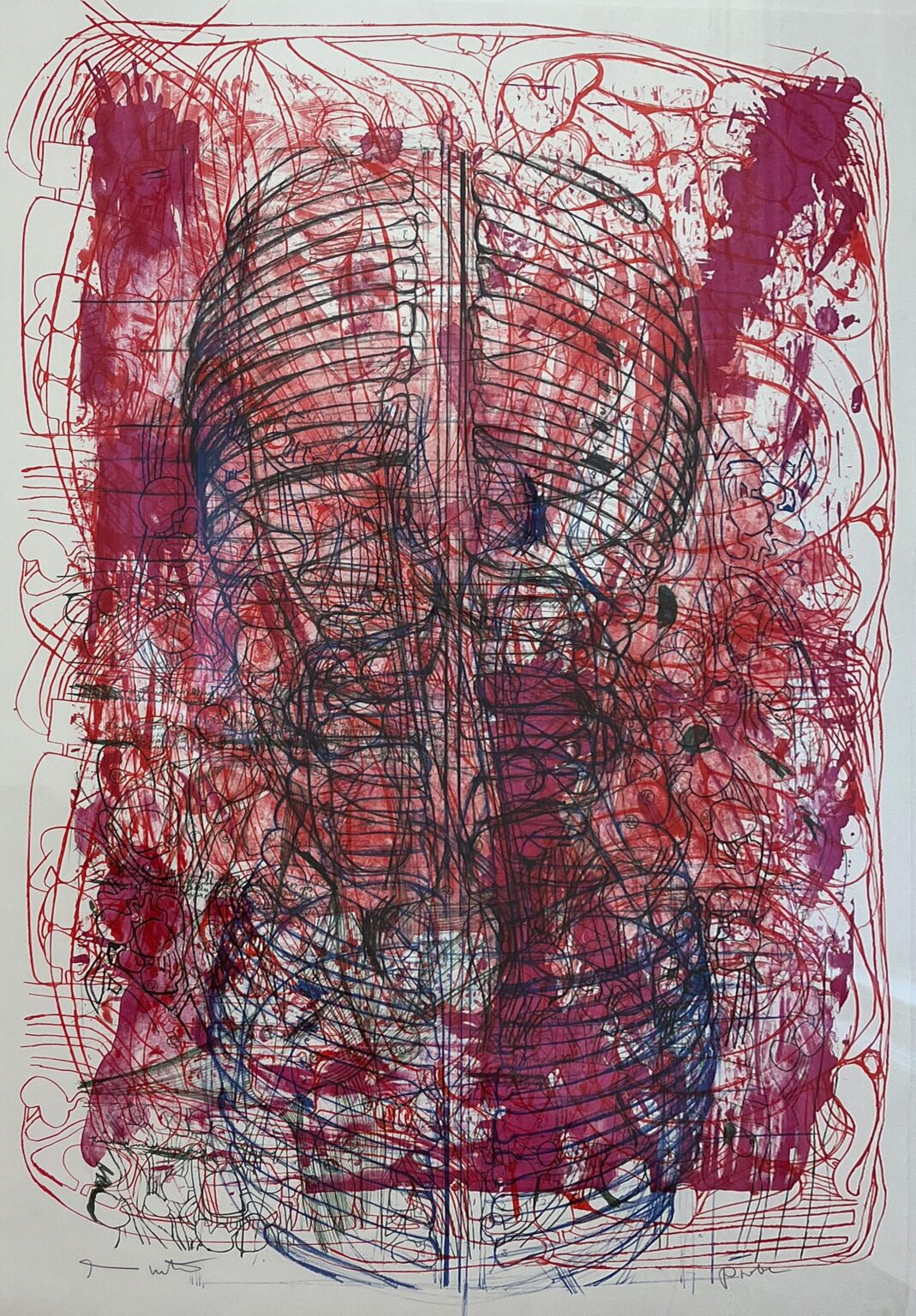 ohne Titel - HERMANN NITSCH 
